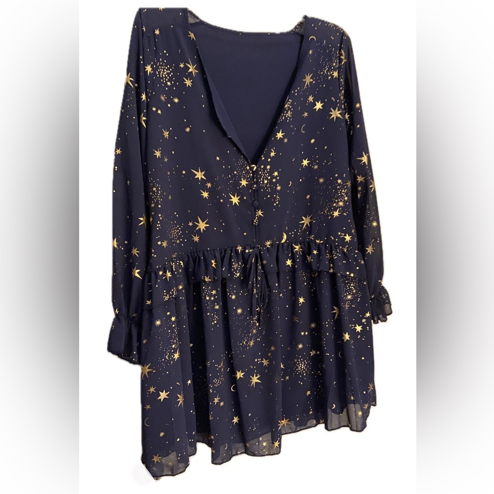 Starry Women’s Blouse Large